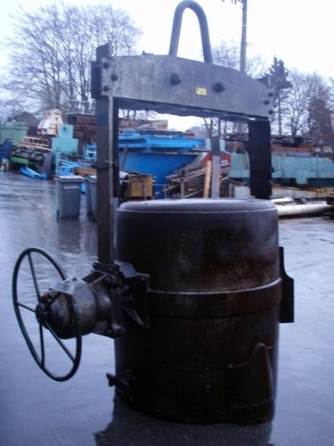 Casting ladle ± 6t, with planetary gearbox